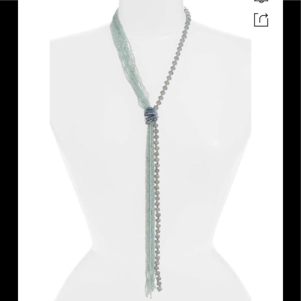 Stella & Ruby Rick Candy Beaded Lariat Nec…